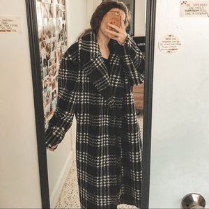 Wood-Blend Faux Shearling Coat